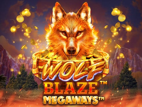 Wolf Blaze Megaways game cover